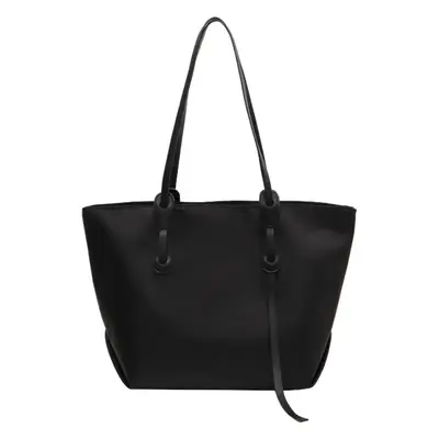 Black Oxford Tote Bag for Women Large Capacity