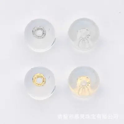18K Gold Silicone Ear Plugs for Men Women