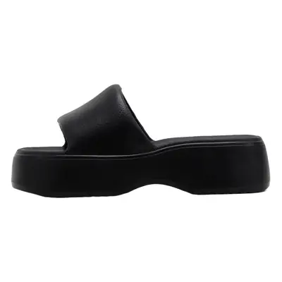 Women's Pink Thick EVA Slip-On Slippers