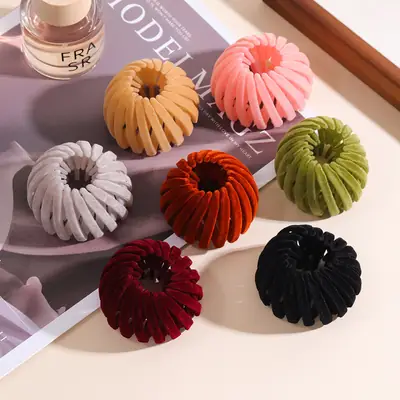 Bird's Nest Hair Curler for Women Autumn Winter