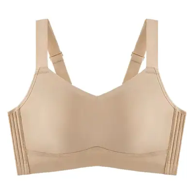 Underwear for Large Busts That Appear Smaller, Gather Side Breasts, Seamless Lift, Correction, No Underwire, Breast Reduction, Summer Thin Style Bra
