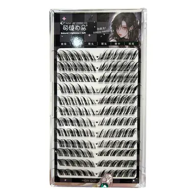 Cute Ciliary Shangpin 12 Row False Eyelashes Large Capacity