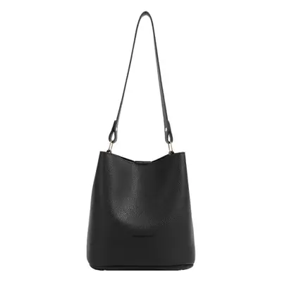 Women Soft Leather Shoulder Bag Brown 2023 Winter New