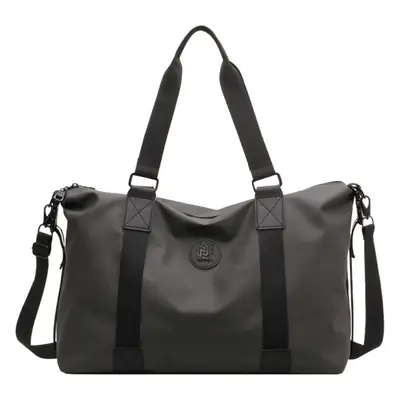 Large Capacity Yoga Bag Red Black Shoulder Handbag
