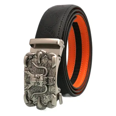 Hongsheng Gold Dragon Buckle Belt for Men