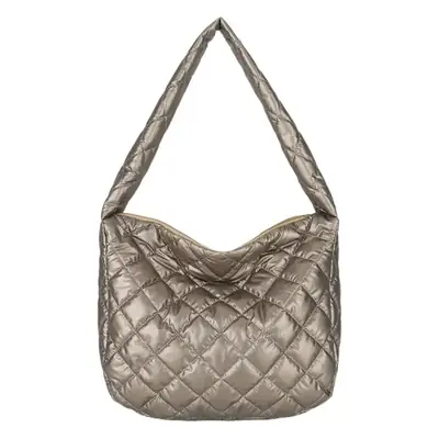 Gold Plated Quilted Shoulder Messenger Bag for Women