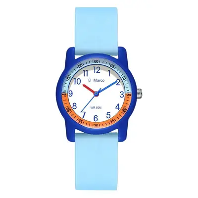 Little Elephant Marco Kids Watch Pink Blue Waterproof