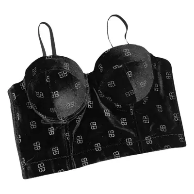 Black Crossbody Bra for Women Breathable Lightweight