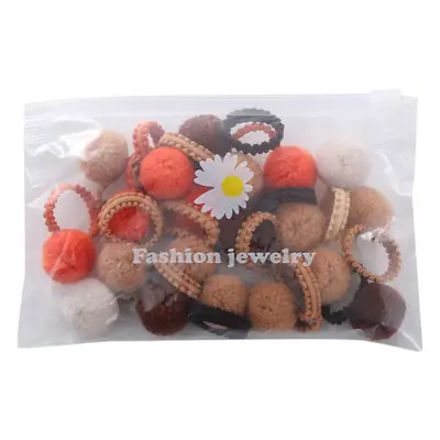 Children's Plush Ball Hair Bands for Girls