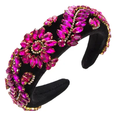 Cross-Brand Baroque Crystal Headband for Women