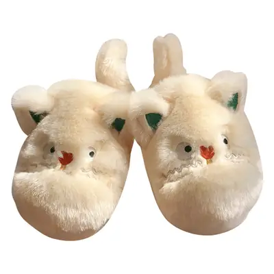 Women's Winter Cotton Slippers Warm Moon Design
