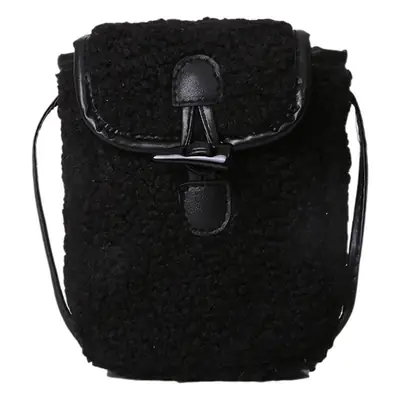 Lamb Wool Shoulder Messenger Bag Women Winter 2023