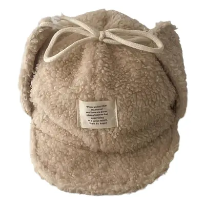 Warm Thick Plush Earflap Hats for Girls Boys 2026