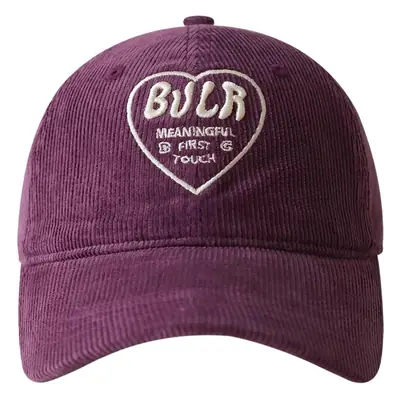 Women Embroidered Corduroy Peaked Hats Brown & Maroon