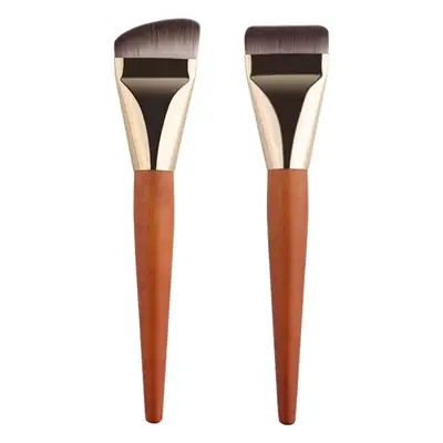 One-Line Flat Head Foundation Brush Ultra-Thin No Powder