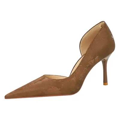 Gold Glitter Heels for Women Elegant High Heel Wedding Shoes