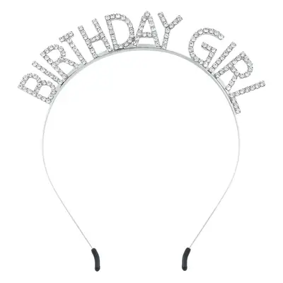 European American Birthday Headband with Rhinestone Alloy