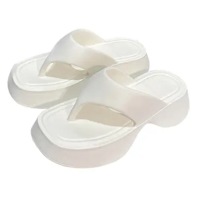 Women's Pink EVA Wedge Slippers Summer Slope Flip Flops