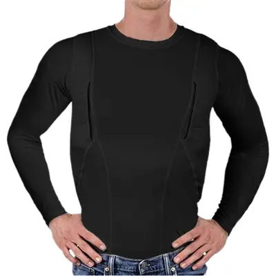 2023 Black Tactical Long Sleeve T-Shirt for Men Women