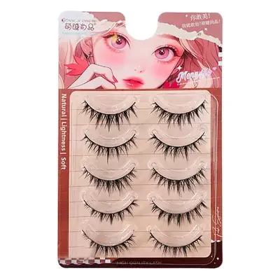 Maillard Thick False Eyelashes One-Piece Set