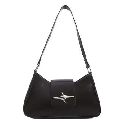 Black Star Logo Women's Shoulder Bag