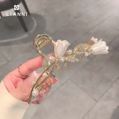 Super Fairy High-Grade Lily Flower Clip Hairpin