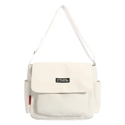 Black Japanese Messenger Bag for Men Women