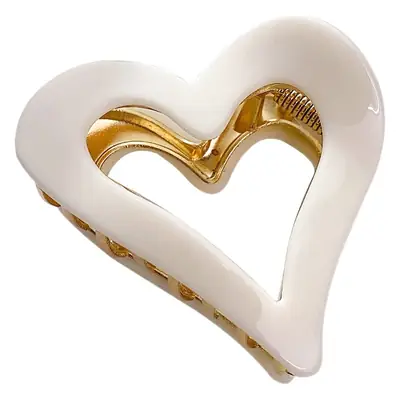 Korean Fashion Love Acetate Hair Clip Set