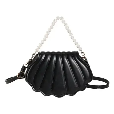 Women's Pink Pearl Shell Shoulder Bag 2024