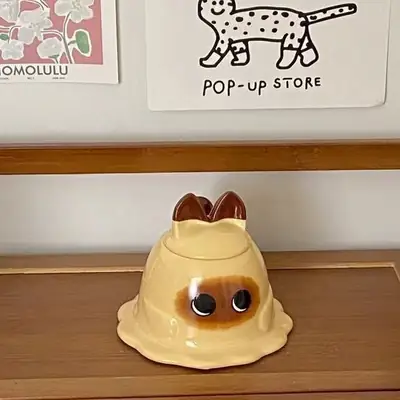 Siamese Cat Ins-Style Mug Gift Box