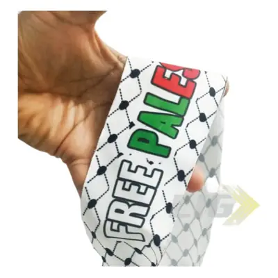 Palestinian Flag Headband Streamer 90x8"