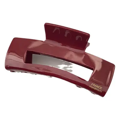 Red Acetate Hair Clips Set for Women