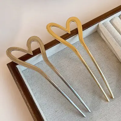 Sweet Sister Royal Hair Comb Gold Alloy Lazy Curl