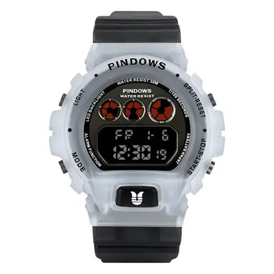 Waterproof LED Alarm Clock with Red Display