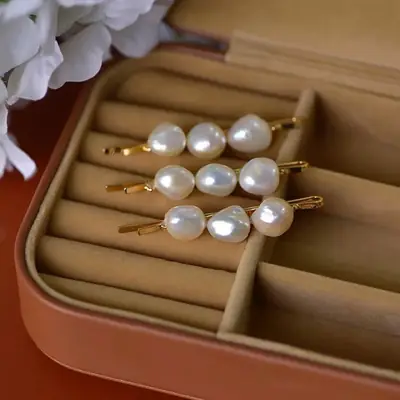 Pearl Hairpin for Women with Elegant Design