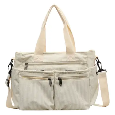 Large Capacity Corduroy Women's Shoulder Crossbody Bag