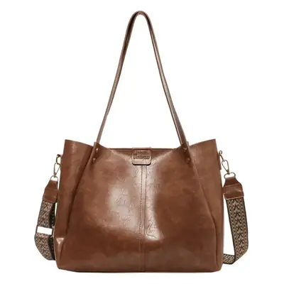 Black Leather Shoulder Bag for Women Winter 2026