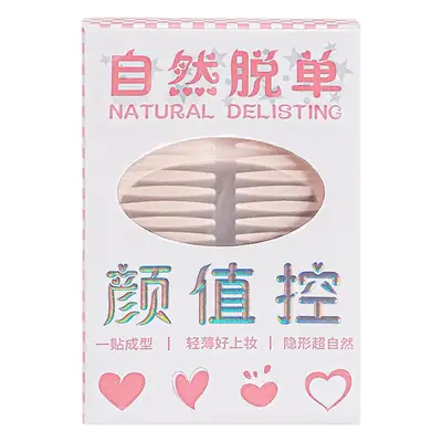 Natural Double Eyelid Stickers 400 Pcs Waterproof Seamless
