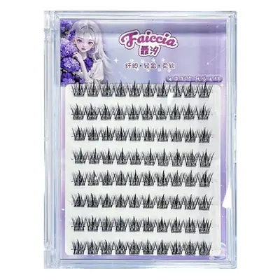 Natural Eyelashes Glue-Free Self-Adhesive Grafts