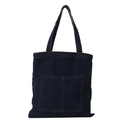 Denim Shoulder Bag Korean Style Women's Canvas Shopping Bag