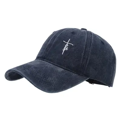 Men Women Embroidered Baseball Cap White