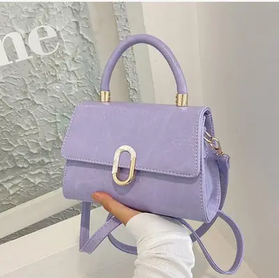 Purple Satchel Cross-Border Bag for Women