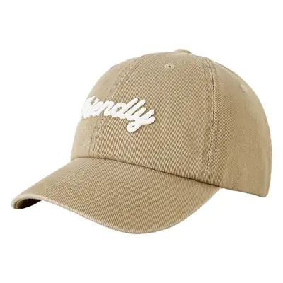 Pure Cotton Embroidered Peaked Cap Set for Men Women