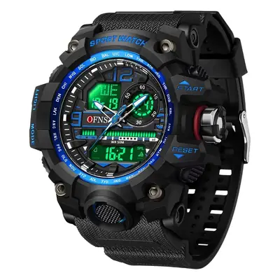 Ofns Sport Watch Dual Display Men Black GPS