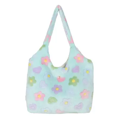 Plush Velvet Shoulder Bag Women 2025 Autumn Winter New Korean Style