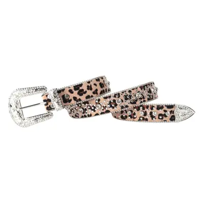 Cross-border Punk Rhinestone Belt for Men Women