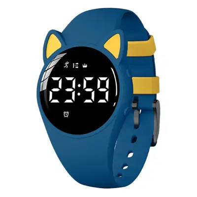 Cute Pink Cat Ear Digital Watch for Girls 2021