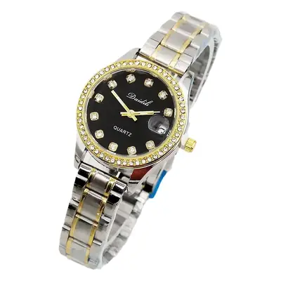 Women's Quartz Watch Silver Crystal Band Student Grade