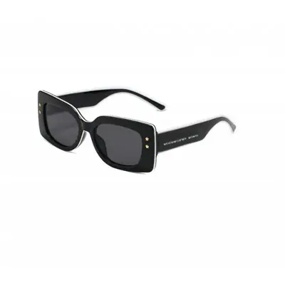 European Square Frame Sunglasses Women Men