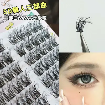 5D False Eyelashes for Natural Look
